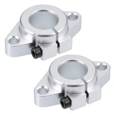 16mm Shaft Support SHF16 Flange Mount Linear Guide Blocks for 3D Printer 2pcs