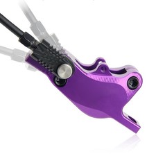 4 Piston Hydraulic Brake Kit with Adjustable Handle for Mountain Bikes