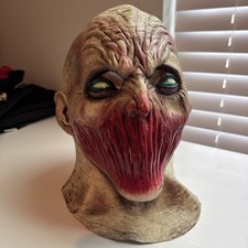 Ghoulish Man Halloween Cosplay Latex Full Mask Horror Scary Alien Excellent