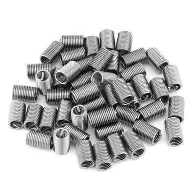 50-piece Helicoil set, M6 x 1.0 stainless steel wire thread repair insert