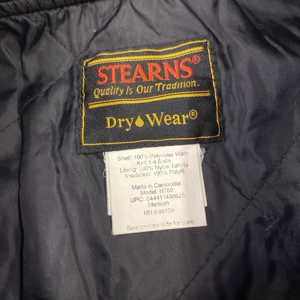 Stearns Dry Wear Camo Snap Jacket Men's Size Medium Hunting Outdoors - Image 3 of 4