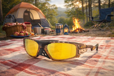 Oakley Sunglasses PLANTARIS SQ OO9529-0761 Matte Sepia / PRIZM 24K POLARIZED