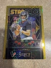 2024 Panini Select C.J. Stroud Gold Prizm Starcade 4/10 Case Hit Houston Texans