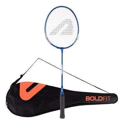 Boldfit Badminton Rackets for Beginners, Adults Aluminium Shuttle Bat with Full 