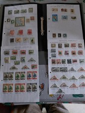 Stamps from Portugal and dependencies in a folder on 18 pages, Mint and used.