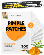 300 Pimple Patches Hydrocolloid Zit Stickers Salicylic Acid Tea Tree