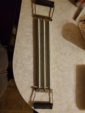 Vintage- Saf-Tee Handle 3 Spring Exerciser Chest Pull Gym Equipment Made in USA