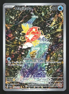 Pokemon Magikarp 203/193 Paldea Evolved Illustration Rare Holo | eBay