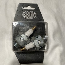 NOS V-Twin 49-0796 Replica 18mm Beck Spark Plug Set Air Cooled Type