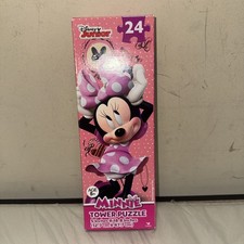 Disney Minnie Mouse 24 Piece Tower Jigsaw Puzzle Assorted, Designs Vary