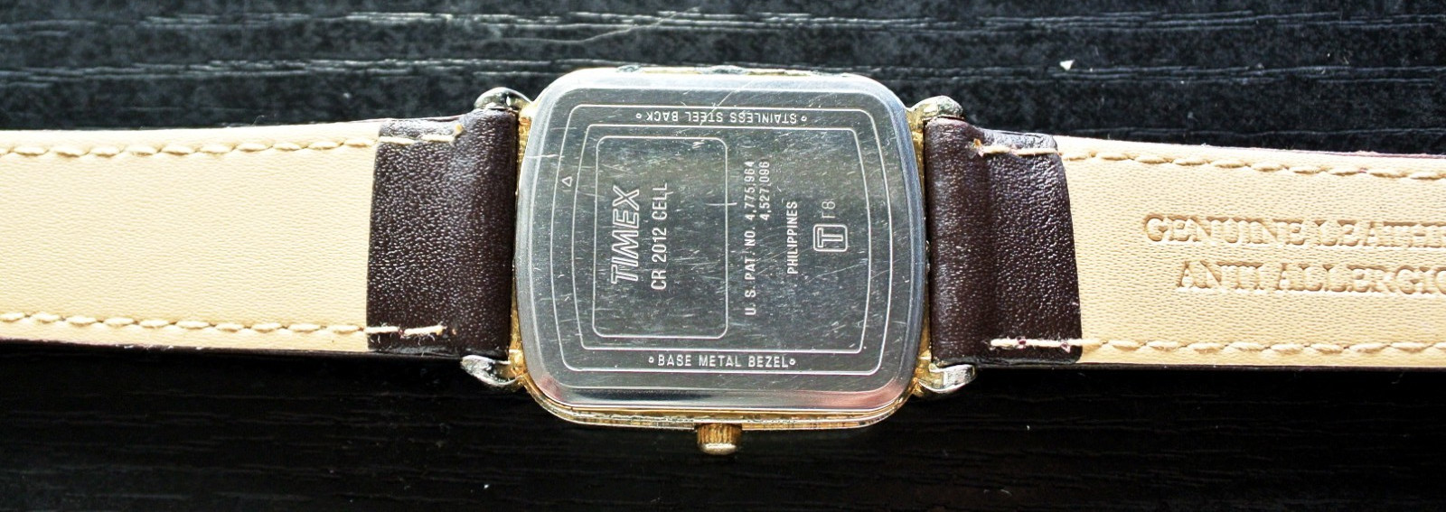 VINTAGE TIMEX DAYDATE INDIGLO RECTANGULAR DIAL QU… - image 5