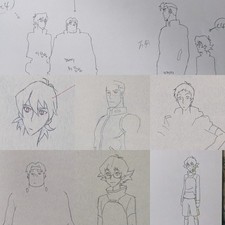 Arte de animación Voltron: Legendary Defender - 6 dibujos (5 paladines)