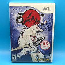 Capcom Okami Manual Included NTSC-U/C Nintendo Wii T-Teen 2008