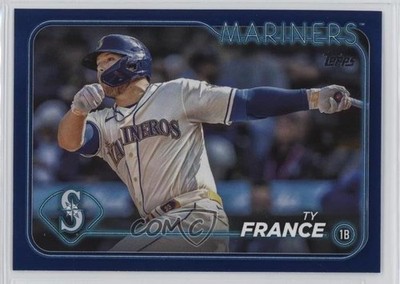 2024 Topps Series 2 Retail Royal Blue Ty France #611 9e1