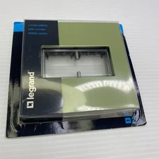 Legrand Lichen Green Wall Plate Works with Adorne 2 Gang - 362912 - NEW