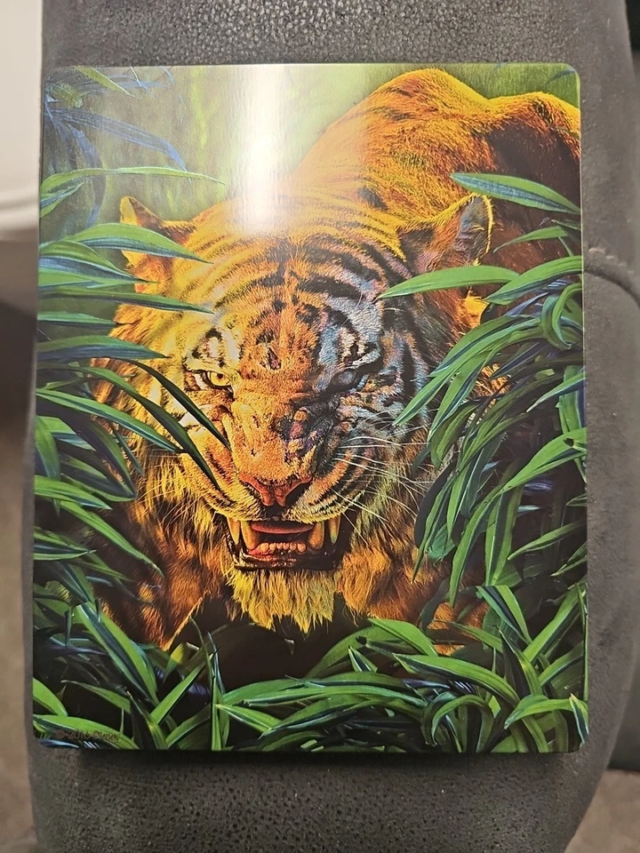 Disney The Jungle Book Blu-ray 3D - Zavvi Steelbook - Region A B C Foto 2 de 4