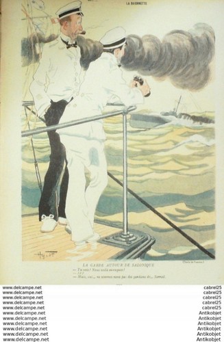 La Baionnette 1916 # 047 ( Nos Marins) Poulbot Fournier Genty Capy - Picture 3 of 8