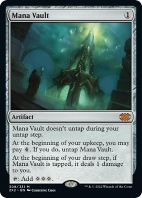 MTG English Mana Vault NM Normal Double Masters 2022