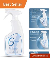 Biodegradable Odor Eliminator Spray - 16oz Unscented Solution for Smoke  Pets