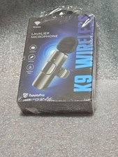 Wireless Lavalier Microphone 2-Pack   Compatible with Iphone, Ipad, Ios, Android