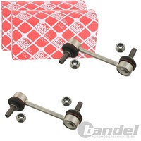 2X febi bilstein Koppelstangen Hinten Beidseitig Passend FÜR Toyota Celica