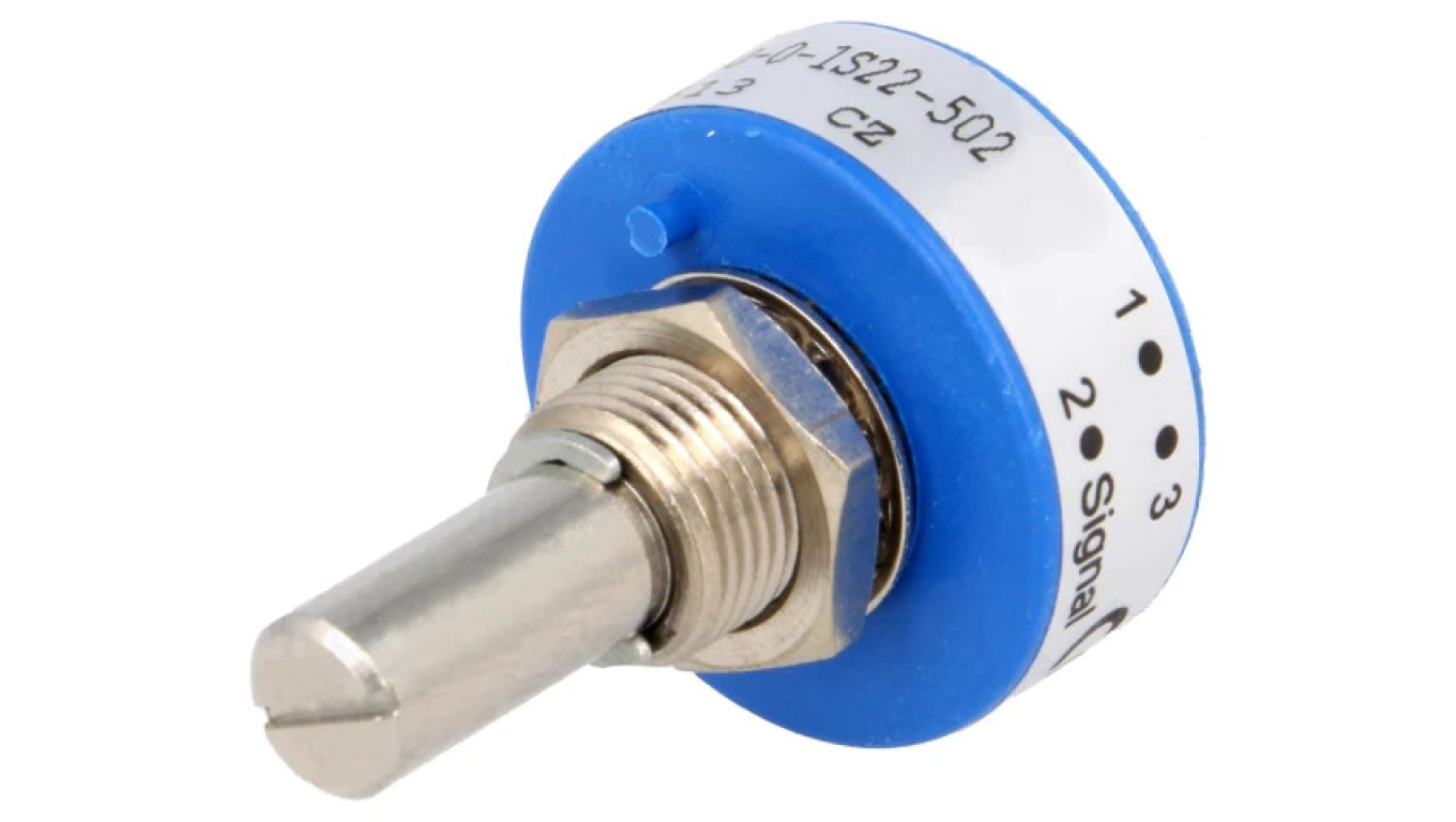 357P-5K Потенциометр осевой однооборотный 5k 20 Вт линейка 635мм 16890₽