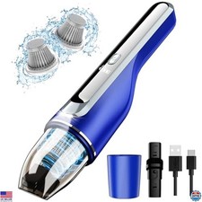 Cordless Handheld Vacuum - Ultra-Light 1.2lbs, 14000Pa Suction, Portable LED