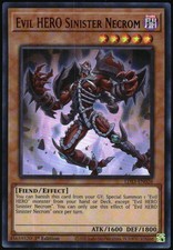 Yu-Gi-Oh! Season 3 Evil HERO Sinister Necrom 2022 LDS3-EN026 Ultra Rare 1st