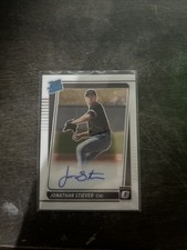 2021 Panini Donruss Optic - Rated Rookie Signatures Jonathan Stiever #RRS-JS...