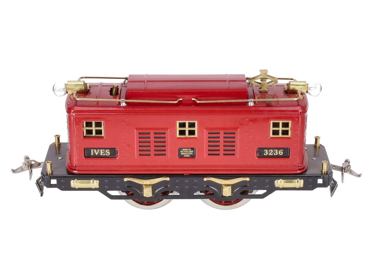 ピース Ives 3236 Vintage Standard Gauge 0-4-0 Electric Locomotive
