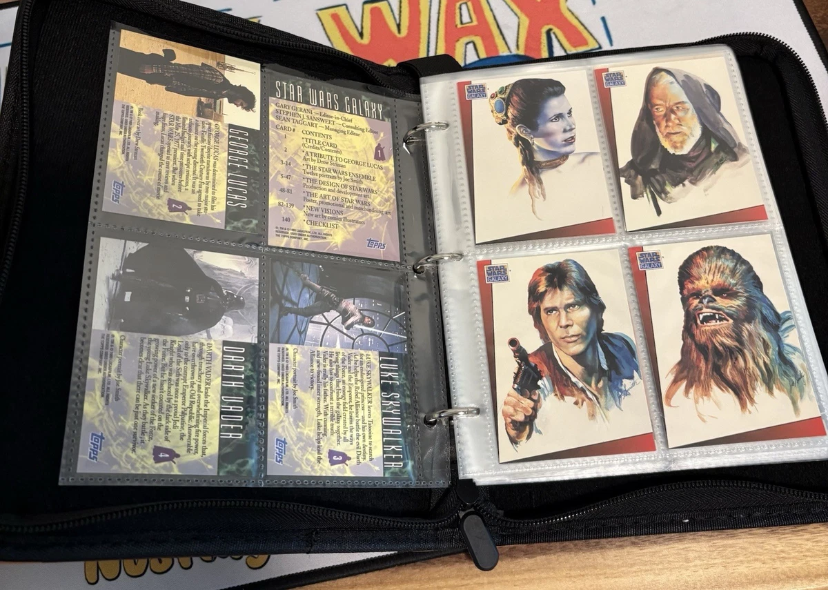 star wars trading card binder star wars binder products for sale