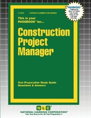 Passbooks Construction Project Manager (Taschenbuch) Career Examination