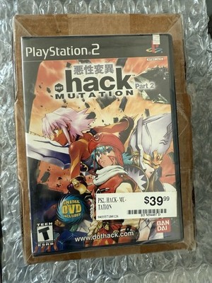 .hack Mutation Part 2 PS2 NEW SEALED Y-FOLD Complete w/ Anime DVD Authentic