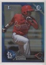 2016 Bowman Chrome Prospects Blue Refractor 136/150 Magneuris Sierra #BCP212 fm0