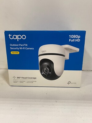 TP-LINK Outdoor Pan/Tilt Security WiFi Camera, 1080p Full HD