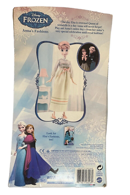 Doll Anna And His Clothes (Frozen) CM29 Mattel CMM30 #G6 | eBay