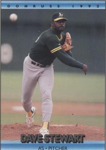 1992 Donruss - Dave Stewart #225 - 1 of 1