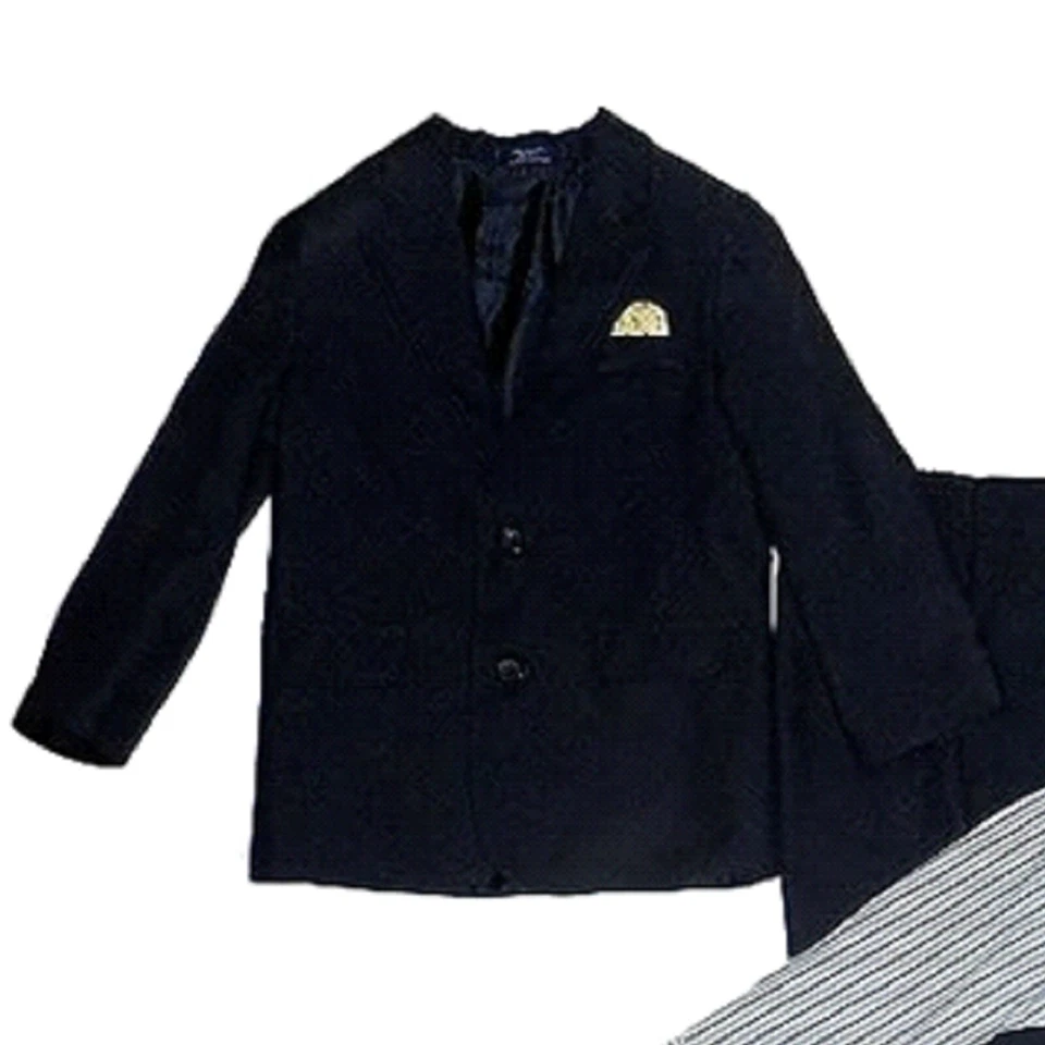 Traje de 4 piezas Arrow Little Boy azul marino - grande 6 - nuevo con etiquetas Foto 2 de 4