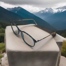 AUTHENTIC GEOFFREY BEENE GB 1049 GRN/Y EYEGLASSES FRAME 55-18-137 RETAIL 150.00