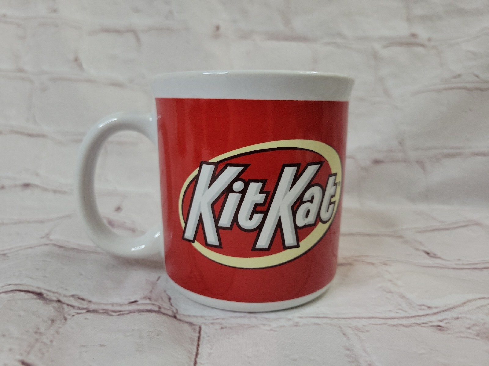 KitKat Coffee Mug 11oz by Galerie Hershey Candy Co. Red On White eBay