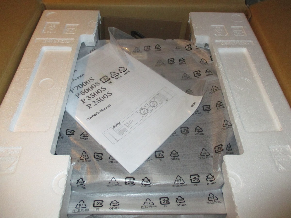 値下げ！YAMAHA P2500S　簡易配線パネル　classicPro　3U Yamaha P7000S Stereo Power Amplifier, 2x1100 Watts | zZounds