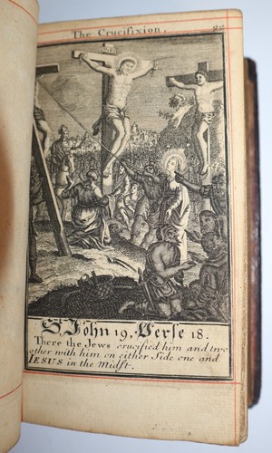 1750 Book of Common Prayer Psalms Baskett Edition Full Leather Binding 50 Plates - Picture 22 of 24