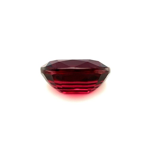 NATURAL 3.02ct Deep Purple Red Rhodolite Garnet Oval 9.2x7.4mm Loose Gemstone - Picture 3 of 3
