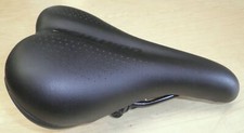 SCHWINN BLACK COMFORT BICYCLE SADDLE/SEAT PARTS 166-3