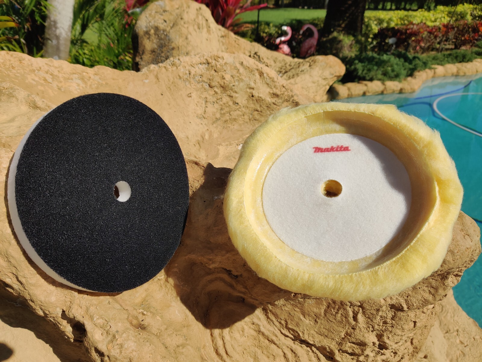 Makita 7" wool & Foam Polishing Pad Combo for 9237C 9237CX2