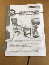 MD Sports 48" 10 In 1 Multi - Activity - Game -Table New in Open Box 1454821