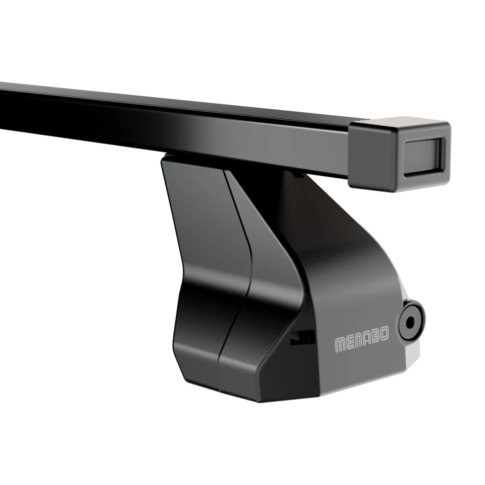 Barre portatutto acciaio adatto per Citroen C5 Berlina III RD Menabo Omega Black - Immagine 4 di 4