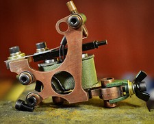 Handmade tattoo machine Big liner 7rl-18rs, Running 135-140Hz  4.5 V Unloaded