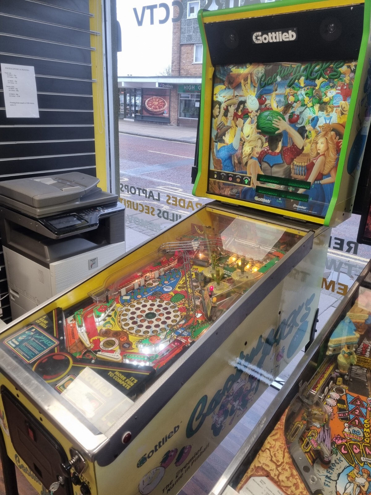 Gottlieb Cactus Jacks Pinball Machine eBay