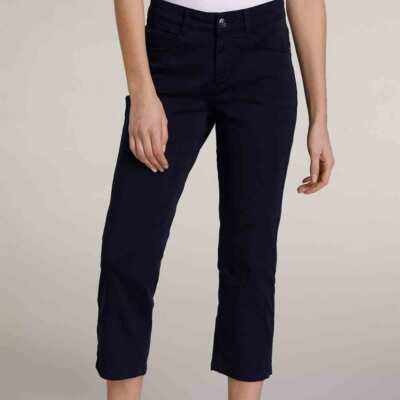OUI Cropped Womens Jeans Trousers Slim Fit Slit Pockets RRP £109 BNWT 4 Colours